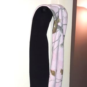 Pink camo scarf